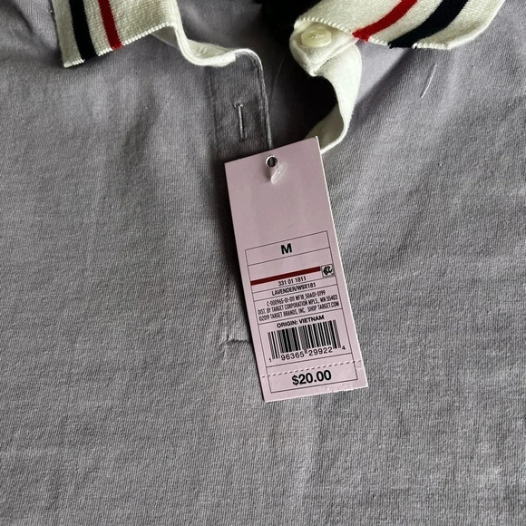 NWT Cropped purple polo - Picture 3 of 4